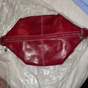 Travel/Toiletry bag , gorgeous sturdy Italian leather brand  new!